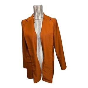 Women's Orange Blazer